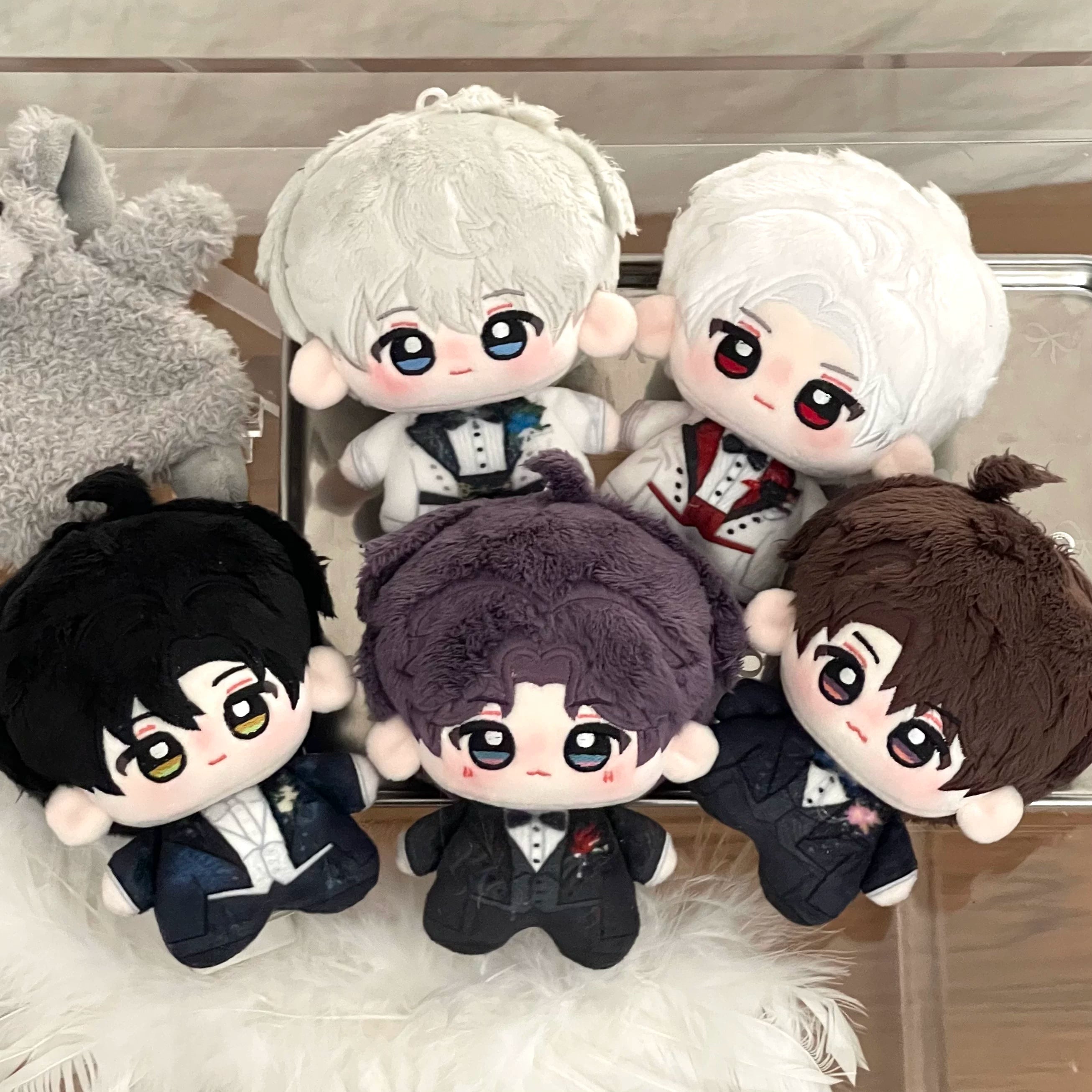 Love and Deepspace - Fan-Made Wedding Cards Merch 10cm Plush Doll